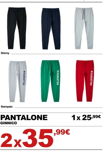 Pantalone ginnico