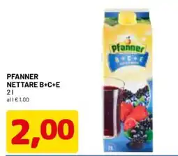 DPiù Pfanner nettare B+C+E offerta
