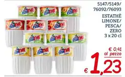 Zona Estathè limone/pesca/zero offerta