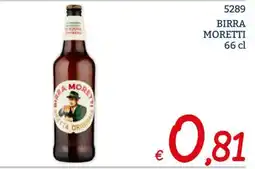 Zona Birra Moretti offerta