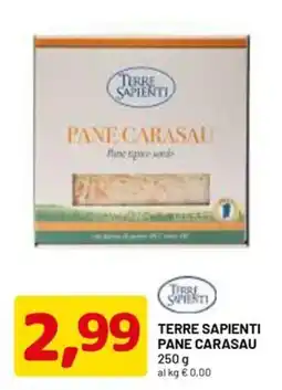 DPiù Terre Sapienti Pane Carasau offerta