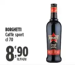 Rossotono Carrefour Borghetti Caffè sport offerta