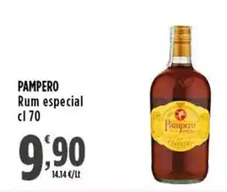 Rossotono Carrefour Pampero rum especial offerta