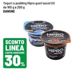 Iper La Grande Yogurt o pudding Hipro offerta