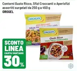 Iper La Grande Contorni Gusto Ricco, Sfizi Croccanti o Aperisfizi OROGEL offerta