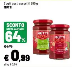 Iper La Grande Mutti Sughi offerta