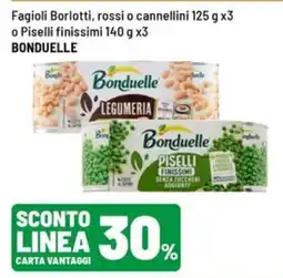 Iper La Grande Fagioli Borlotti, rossi o cannellini Piselli finissimi offerta
