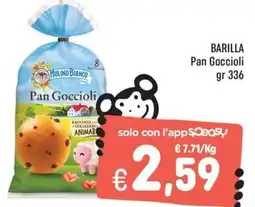 Rossotono Carrefour Barilla Pan Goccioli offerta