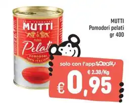 Rossotono Carrefour Mutti Pomodori pelati offerta