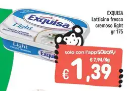 Rossotono Carrefour Latticino fresco cremoso light Exquisa offerta