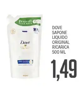 Supermercati Piccolo Dove sapone liquido original offerta