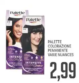 Supermercati Piccolo Palette colorazione permanente offerta