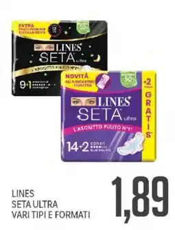 Supermercati Piccolo Lines seta ultra offerta