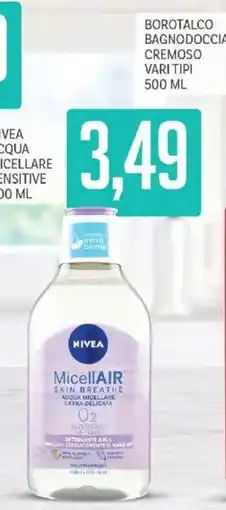 Supermercati Piccolo Nivea MicellAir Skin Breathe Acqua Micellare Extra-Delicata offerta