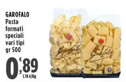 Rossotono Carrefour Pasta formati speciali vari tipi Garofalo offerta