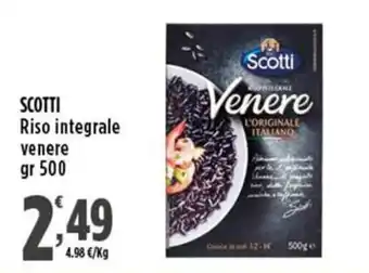 Rossotono Carrefour Scotti Riso integrale venere offerta