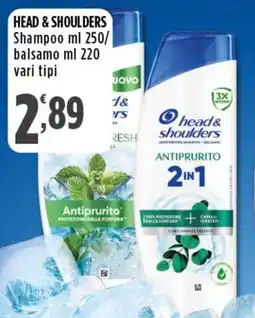 Rossotono Carrefour Head & Shoulders Antiprurito offerta