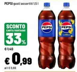 Iper La Grande Pepsi gusti assortiti offerta