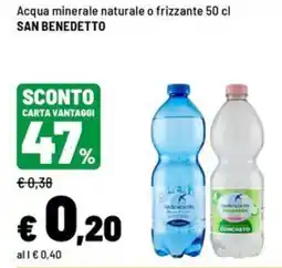 Iper La Grande Acqua minerale naturale o frizzante San Benedetto offerta
