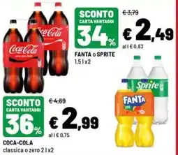 Iper La Grande Coca-Cola classica o zero offerta