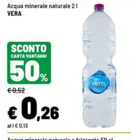 Iper La Grande Acqua minerale naturale Vera offerta
