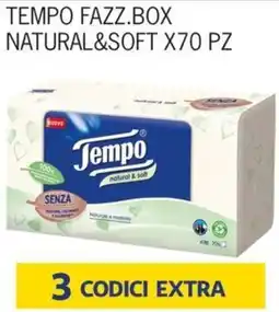 Rossotono Carrefour Tempo Fazz.Box natural & soft offerta