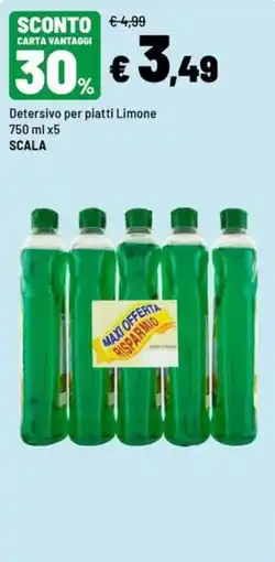 Iper La Grande Detersivo per piatti Limone SCALA offerta
