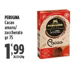 Rossotono Carrefour Perugina Cacao amaro/zuccherato offerta