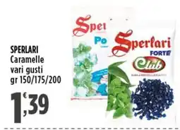 Rossotono Carrefour Sperlari Caramelle offerta