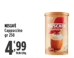 Rossotono Carrefour Nescafé Cappuccino offerta