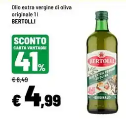 Iper La Grande Olio extra vergine di oliva originale Bertolli offerta