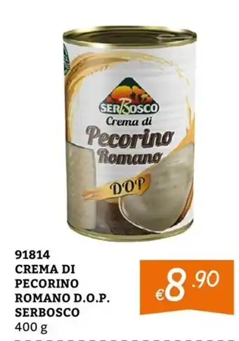 Crema di Pecorino Romano D.O.P. Serbosco
