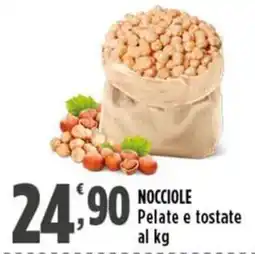 Rossotono Carrefour Nocciole Pelate e tostate offerta