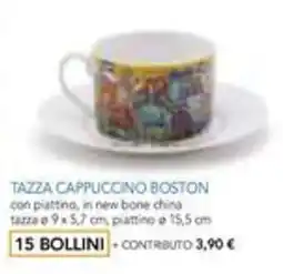 DPiù Tazza cappuccino Boston offerta
