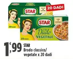 Rossotono Carrefour STAR Brodo classico/vegetale offerta