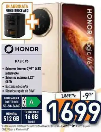 Honor Magic V6