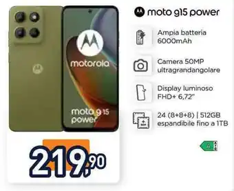 Moto g15 power