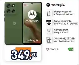 Unieuro moto g56 offerta