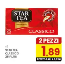 Despar Tè Star Tea Classico offerta