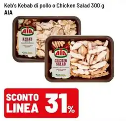 Iper La Grande Kebab di pollo AIA offerta