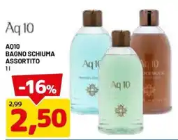 DPiù Aq 10 Bagno Schiuma Assortito offerta