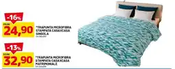 DPiù Trapunta microfibra stampata casaxcasa singola offerta