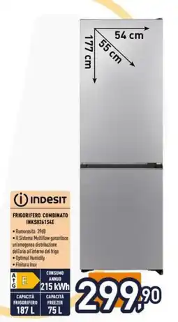 Iper La Grande Frigorifero combinato Indesit offerta