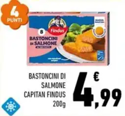 Conad City Bastoncini di salmone capitán findus offerta
