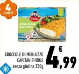 Conad City Croccole di merluzzo capitan findus senza glutine offerta