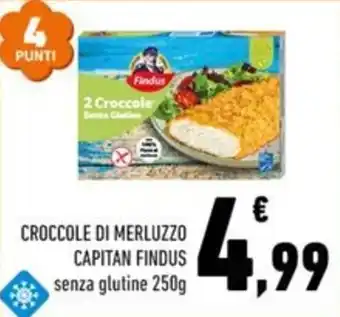 Croccole di merluzzo capitan findus senza glutine