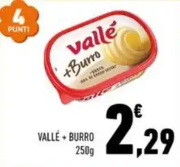 Conad City Vallé + Burro offerta