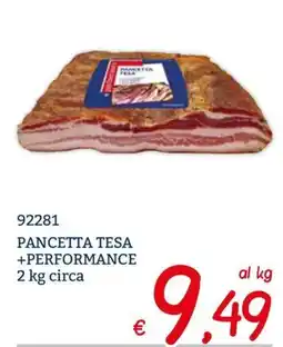 Zona Pancetta tesa +Performance offerta