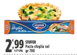 Rossotono Carrefour Stuffer pasta sfoglia xxl offerta
