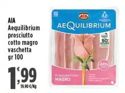 Rossotono Carrefour AIA AeQuilibrium prosciutto cotto magro offerta
